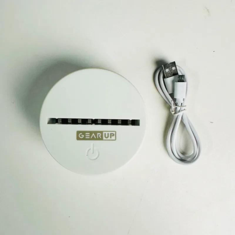 GearUP Acrylic Multicolor Night Lamp (Love Baloon) - Image 2