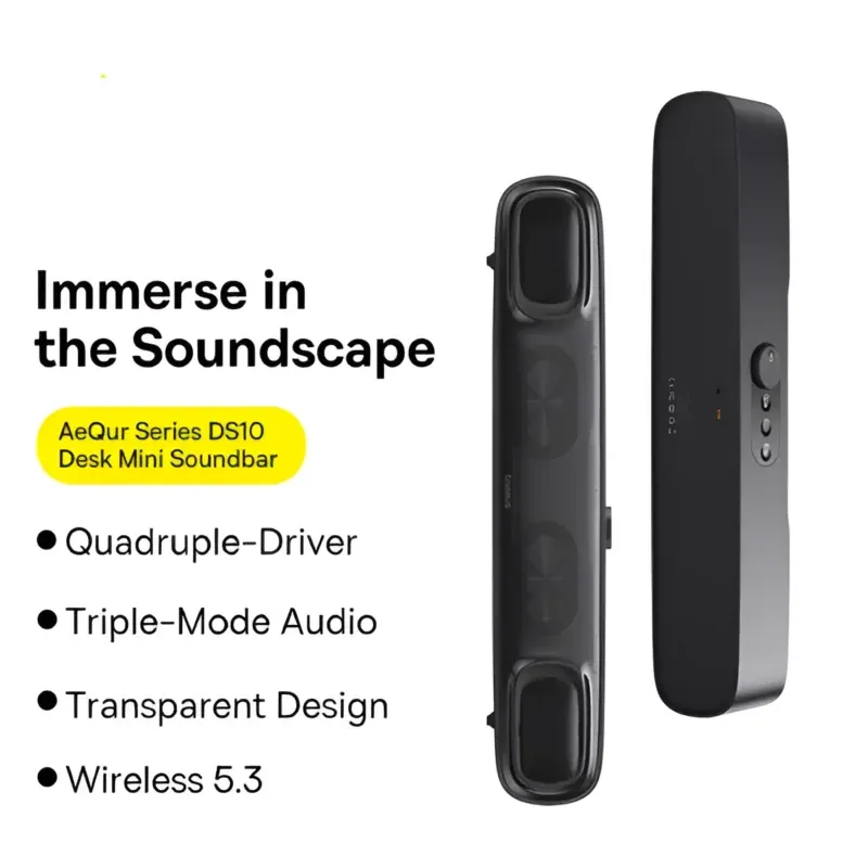 Baseus AeQur DS10 Mini Bluetooth Soundbar